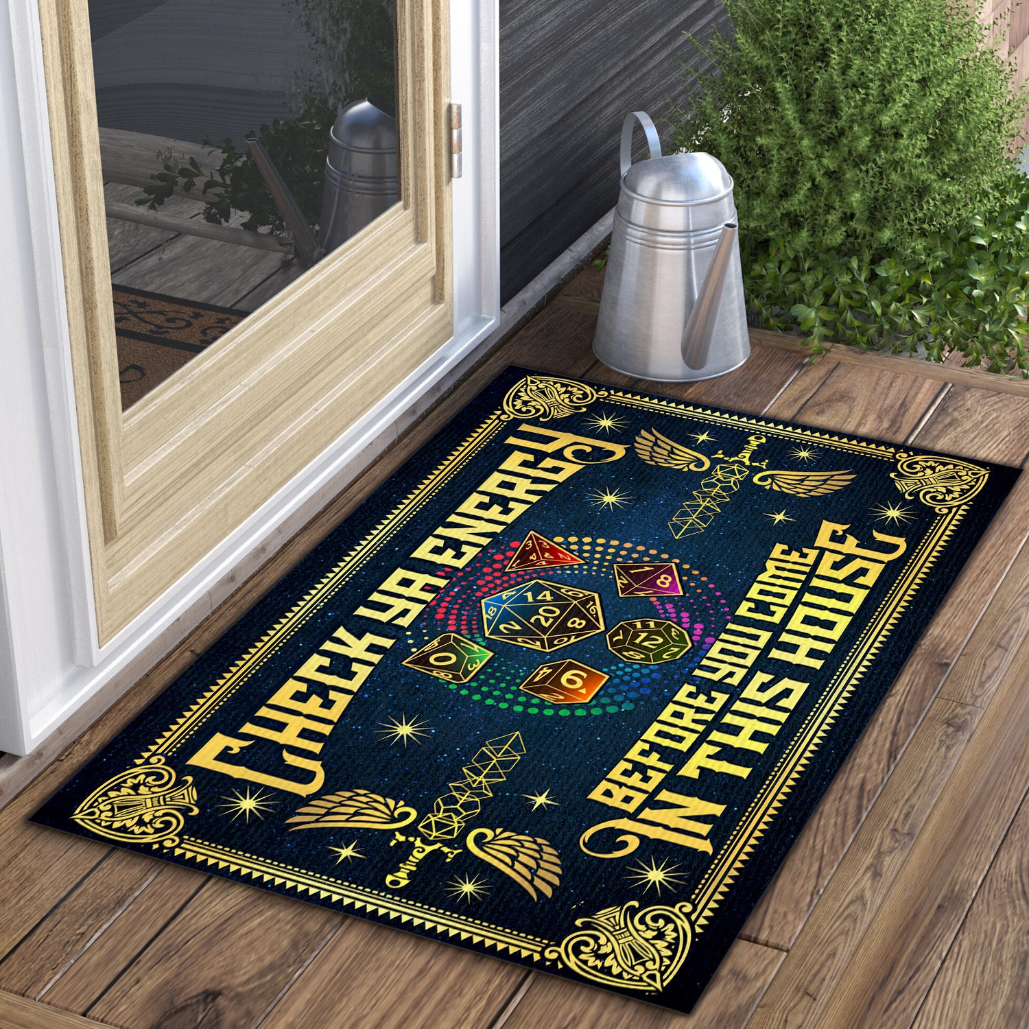 6H. Check Ya Energy (5) Doormat mockup 3