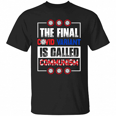 Anti Communist Sarcasm MemeT-Shirt, Black, Unisex T-Shirt