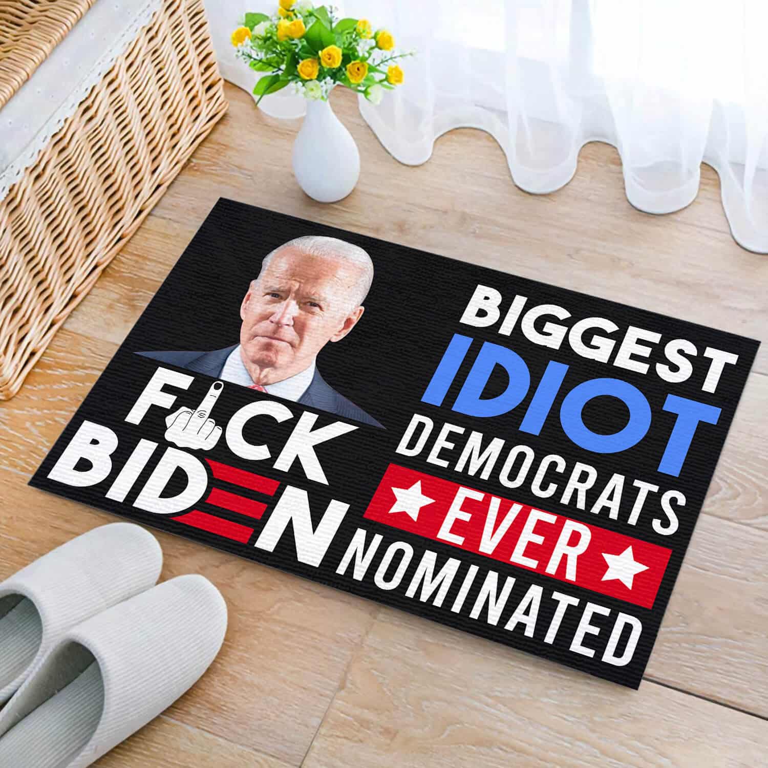 1HV. Biden Sucks Doormat mockup 2