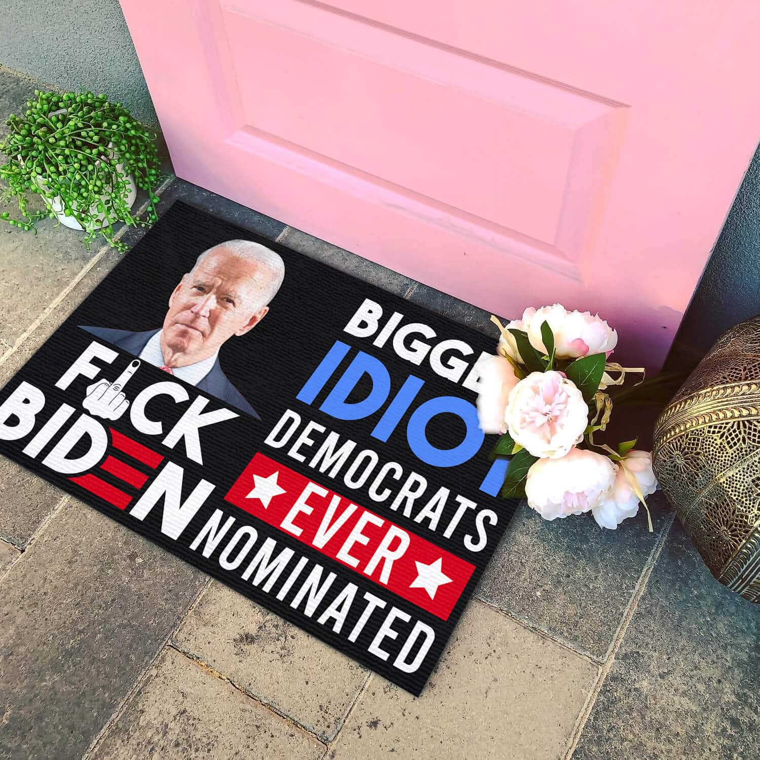 1HV. Biden Sucks Doormat mockup 4