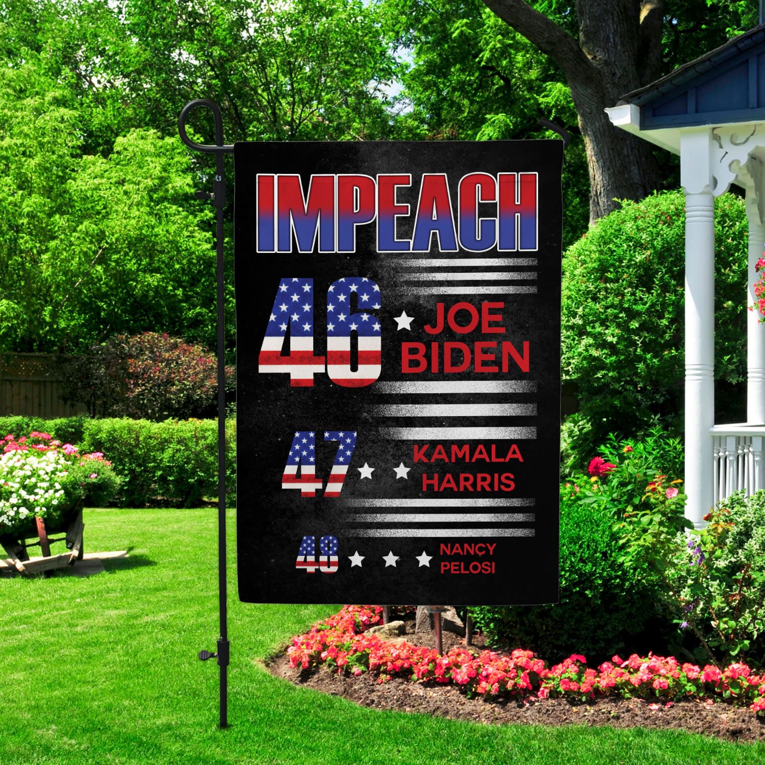 2LV. UU TIEN Impeach 46 47 48 (Flag) Garden Flag Mockup 2