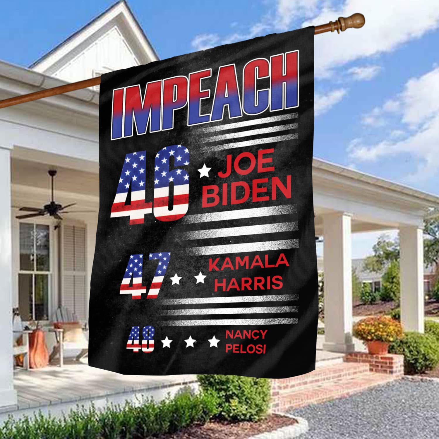 2LV. UU TIEN Impeach 46 47 48 (Flag) House Flag Mockup 3