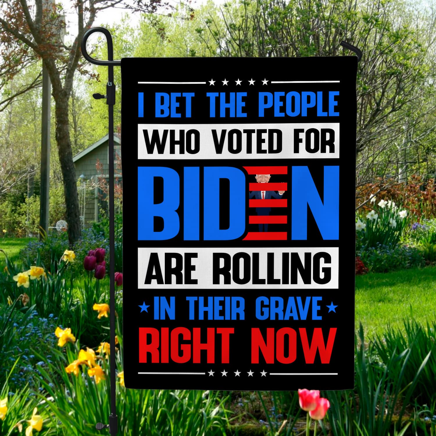 30x40 Garden Flag Mockup 5