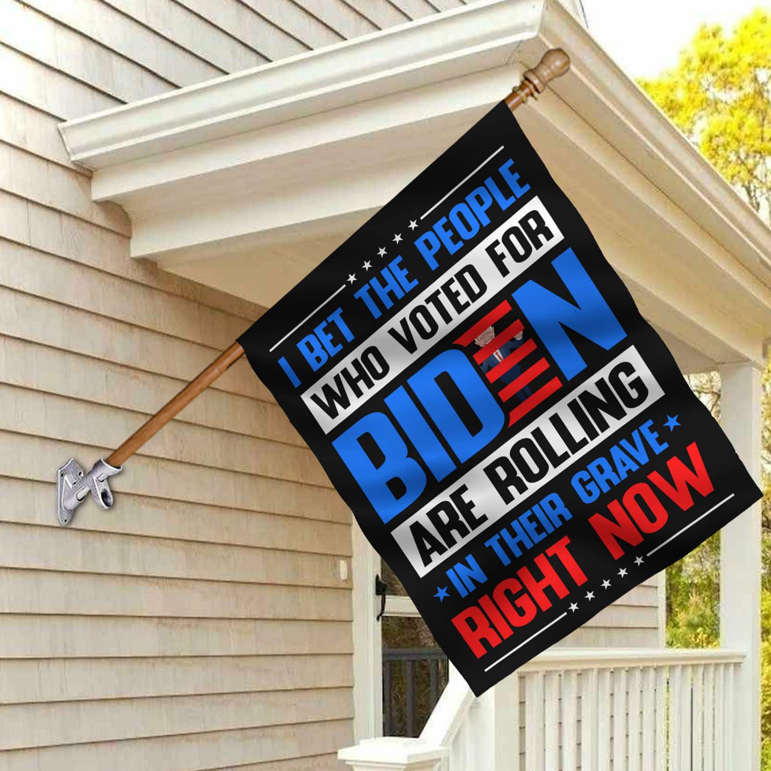 30x40 House Flag Mockup 2