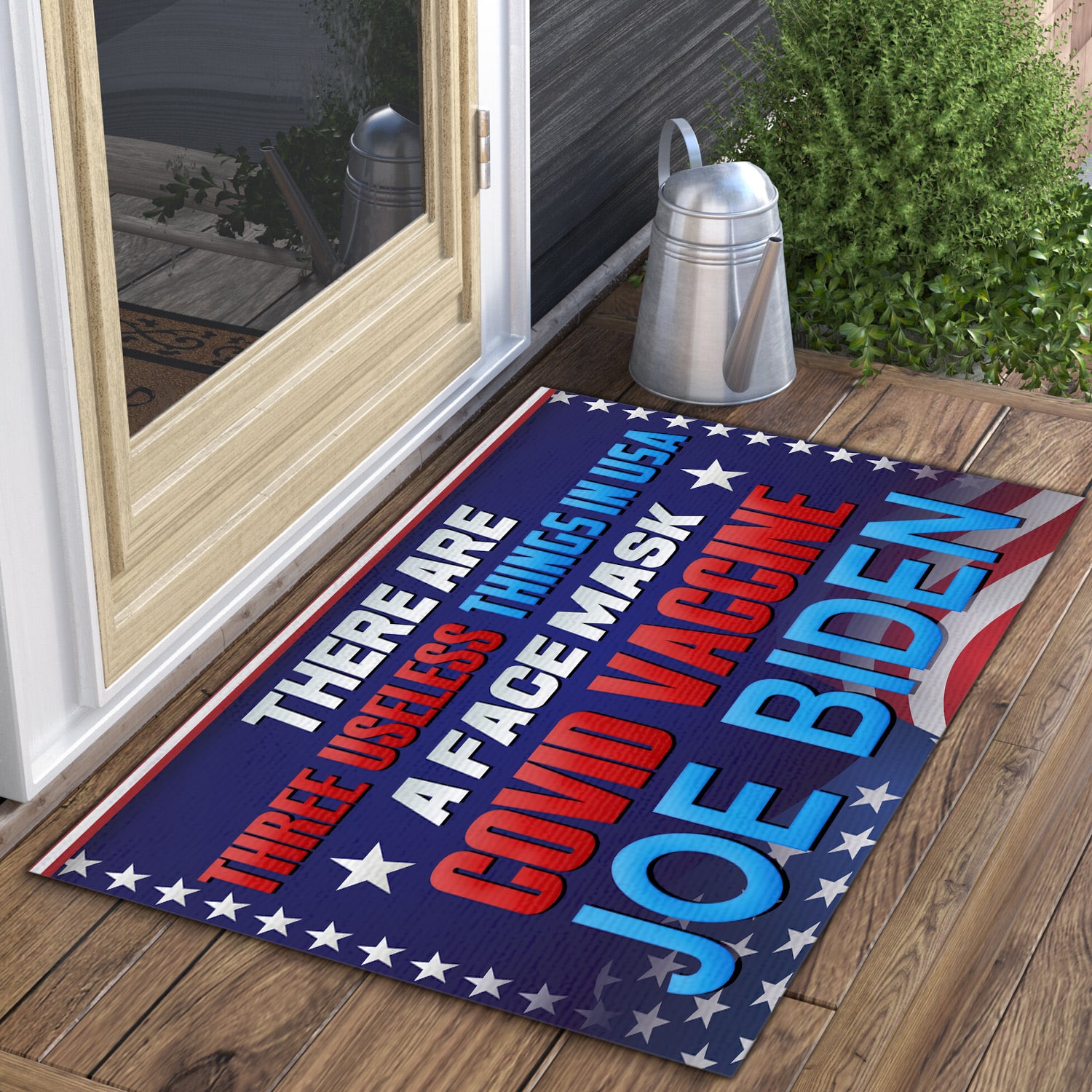 5LV. Three Useless Things (Doormat) Doormat mockup 3