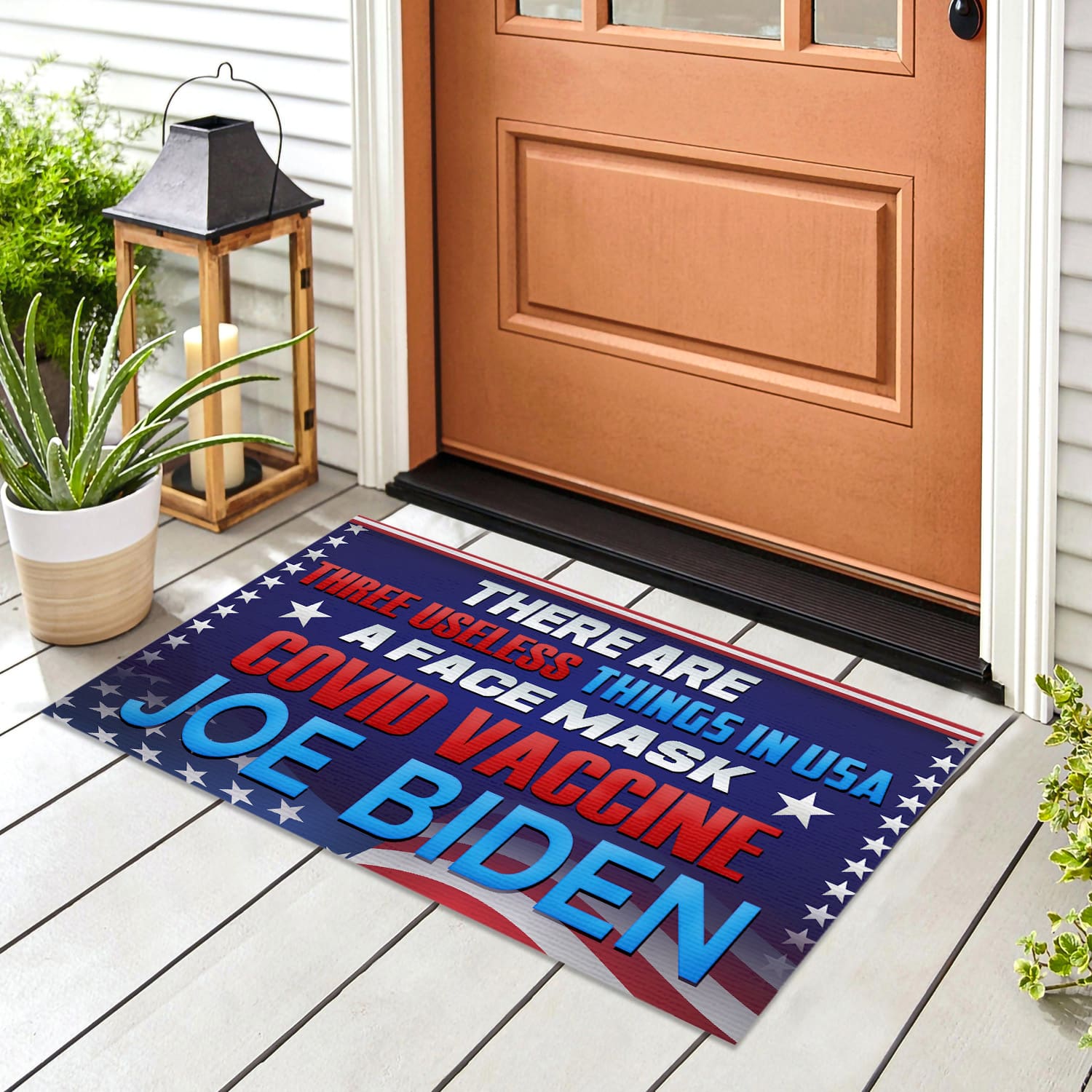 5LV. Three Useless Things (Doormat) Doormat mockup 8