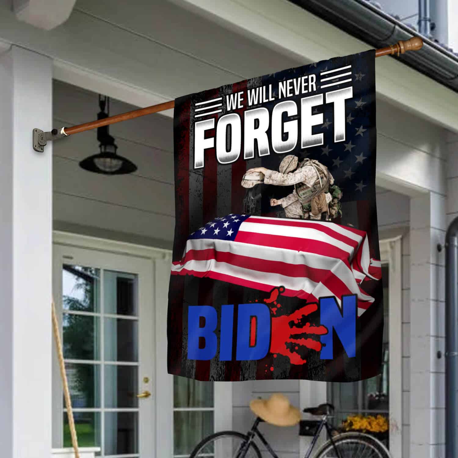 30x40 - s1 House Flag Mockup 1