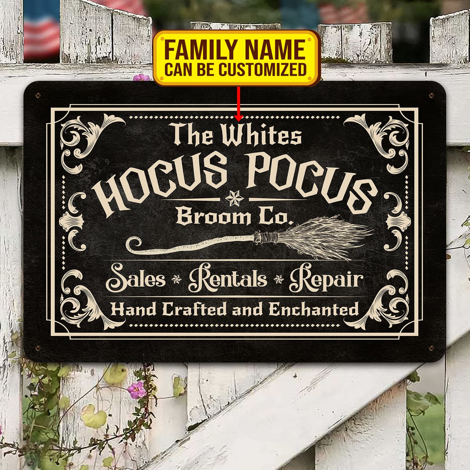 5VT. Hocus Pocus Broom Co sign mk1