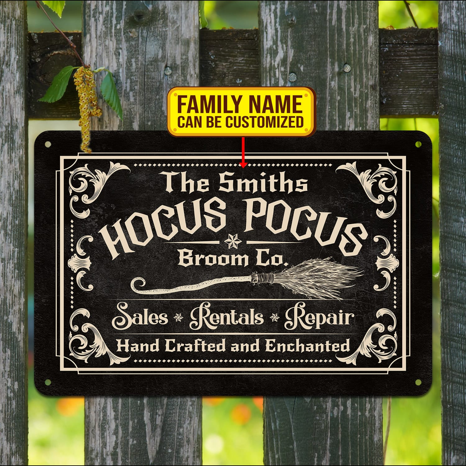 5VT. Hocus Pocus Broom Co sign mk3