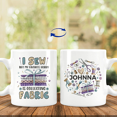 11 oz. White Mug