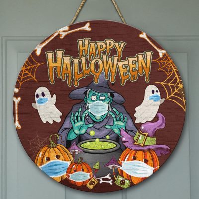 Wooden Door Sign
