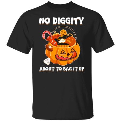 2TM. No Diggity Bag Up toi tee, Black, Unisex T-Shirt