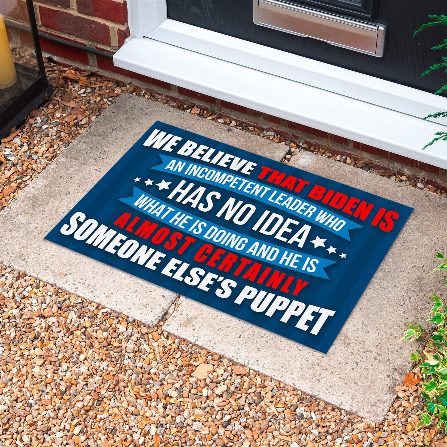 2LV. Biden is an Incompetent Doormat (6) Doormat mockup 10fx