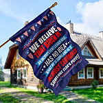 2LV. Biden is an Incompetent (5) House Flag Mockup 5