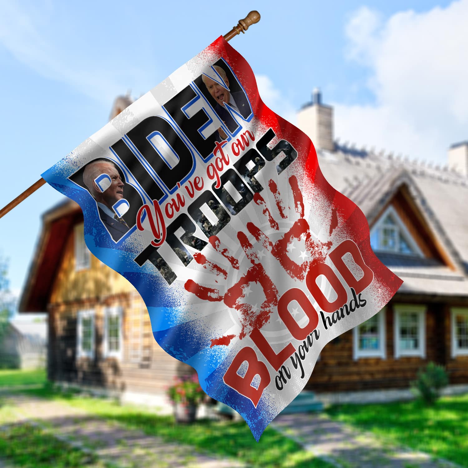 30x40 (4) House Flag Mockup 5