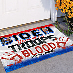 17NH. Uu tien.Biden Blood 2 Doormat mockup 11
