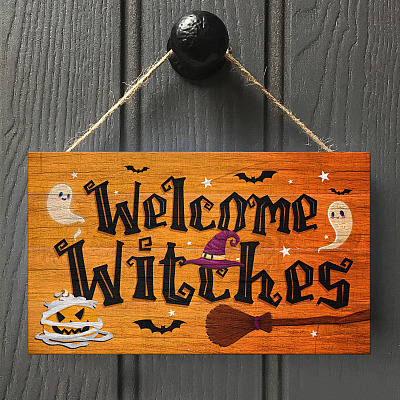 Wooden Door Sign
