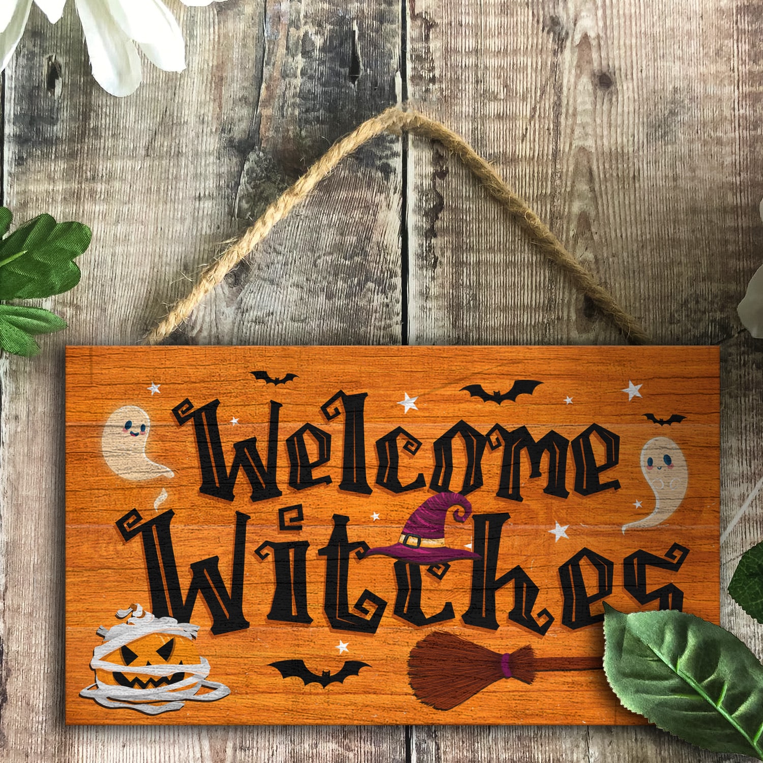 4Th. Welcome Witches Mockup 4