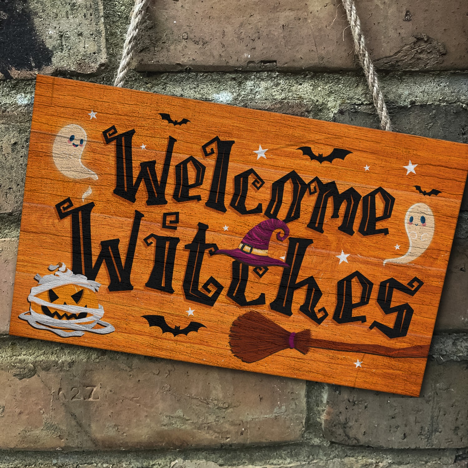 4Th. Welcome Witches Mockup 5