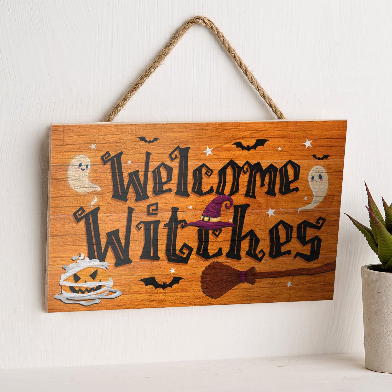 4Th. Welcome Witches Mockup 6