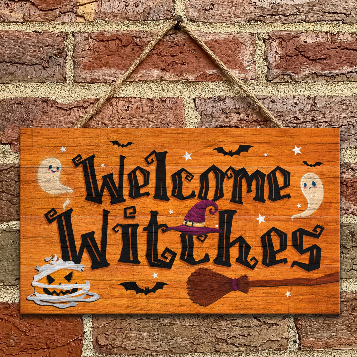4Th. Welcome Witches Mockup 9