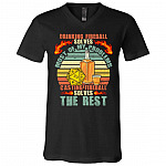 Drinking Fireball Solves Tshirt, Black, V-Neck T-Shirt