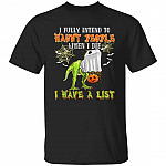 2KT. I Fully Intend To Haunt People-dinosaur, Black, Unisex T-Shirt