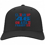 1KT. Clean Up On Alise Fraudy Six (3), Black, Twill Cap