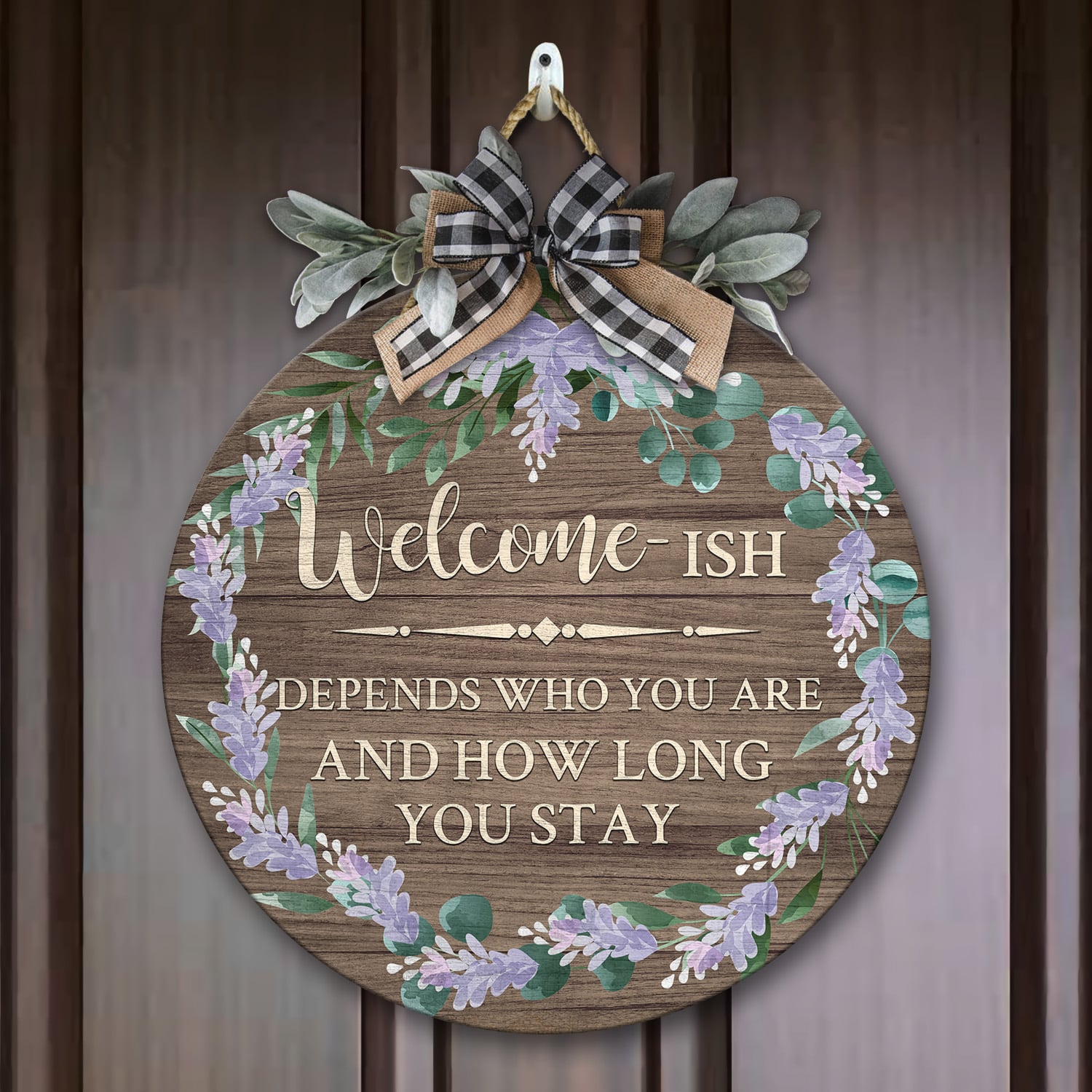 2NH. Welcome-ish(5) Door Sign Mockup 7