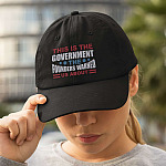 This Is the Government the Founders Warned Us About Twill Cap - High-Profile Snapback Hat