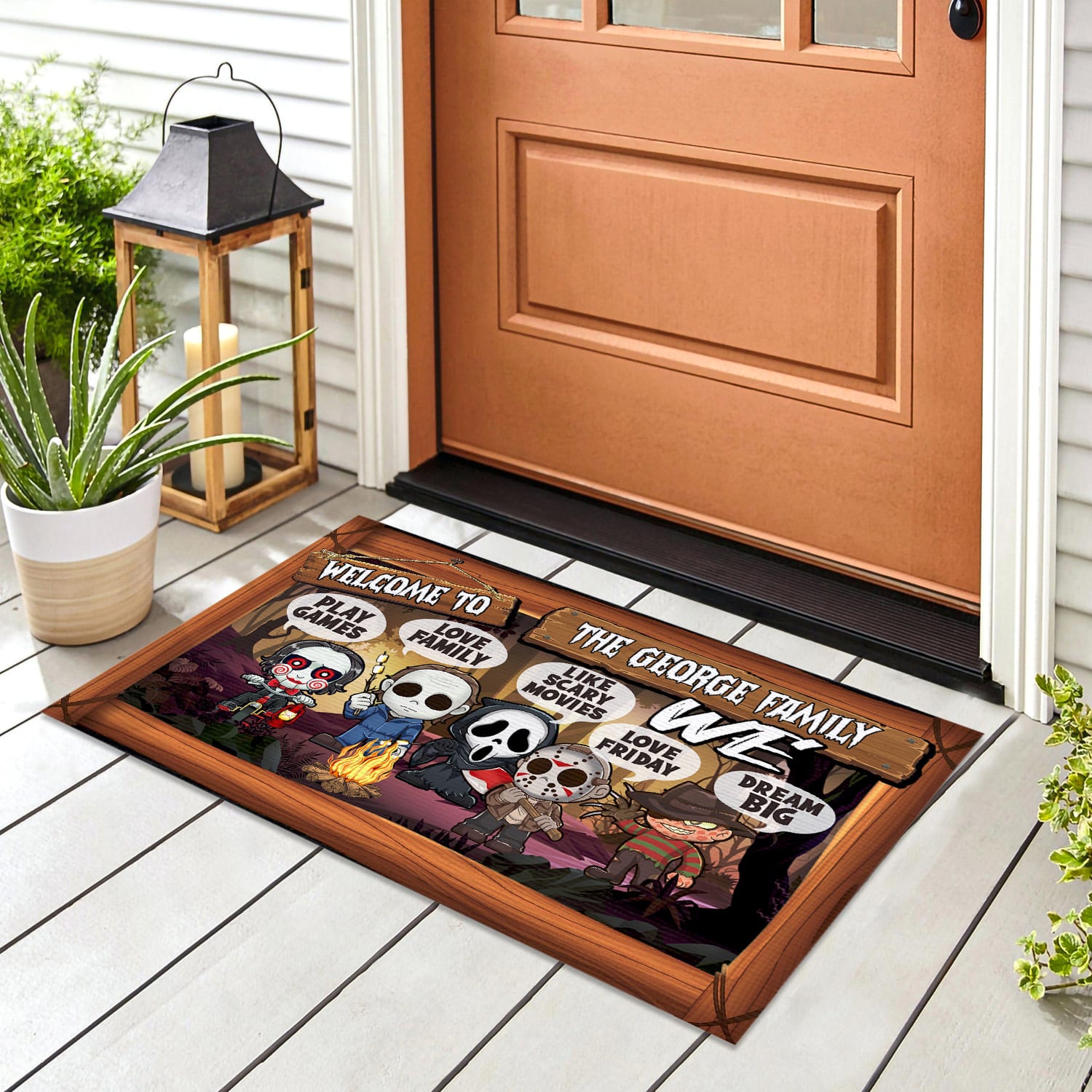 6LV. In This House Camping (Sample Design) (1) Doormat mockup 8