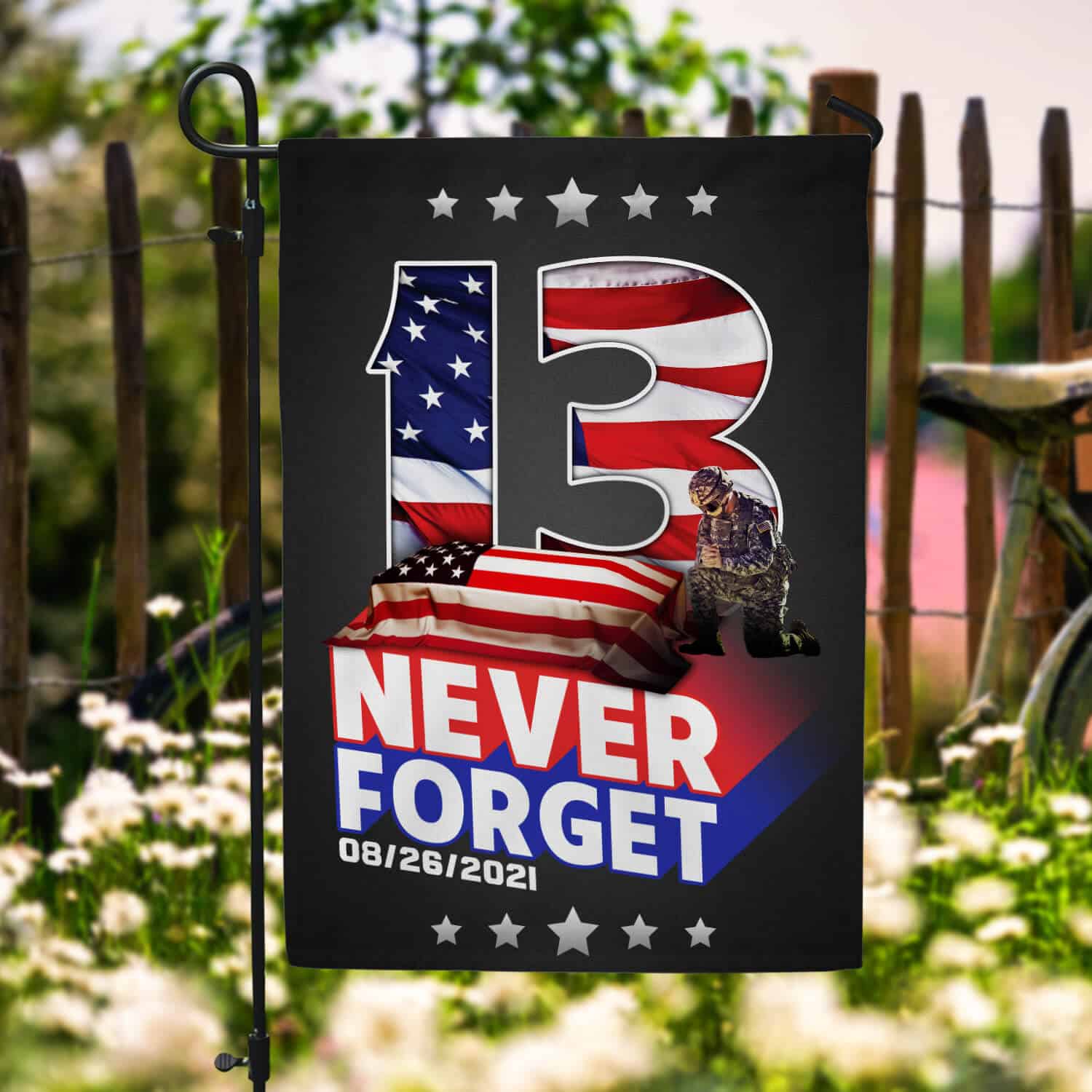 30x40 Garden Flag Mockup 6