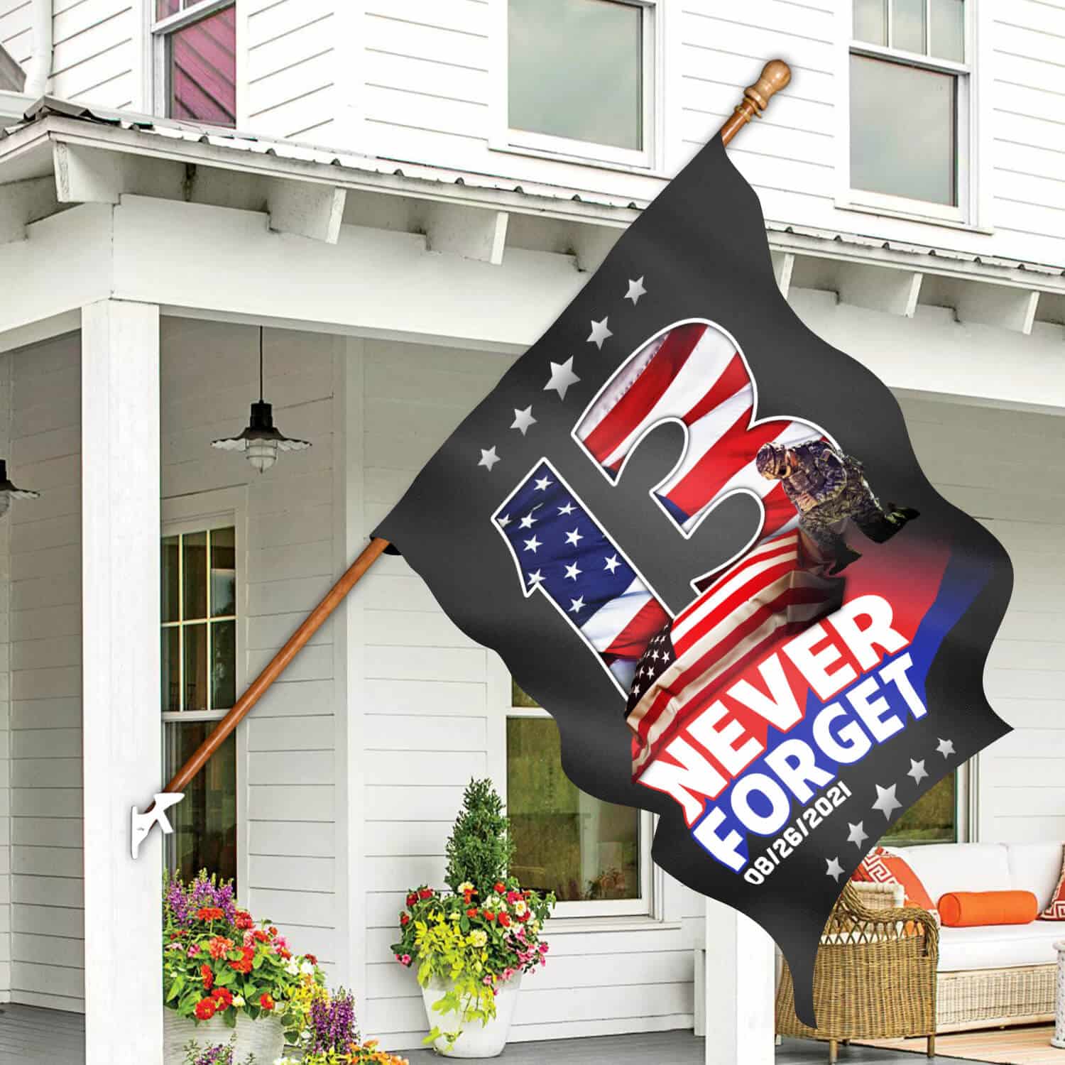 30x40 House Flag Mockup 7