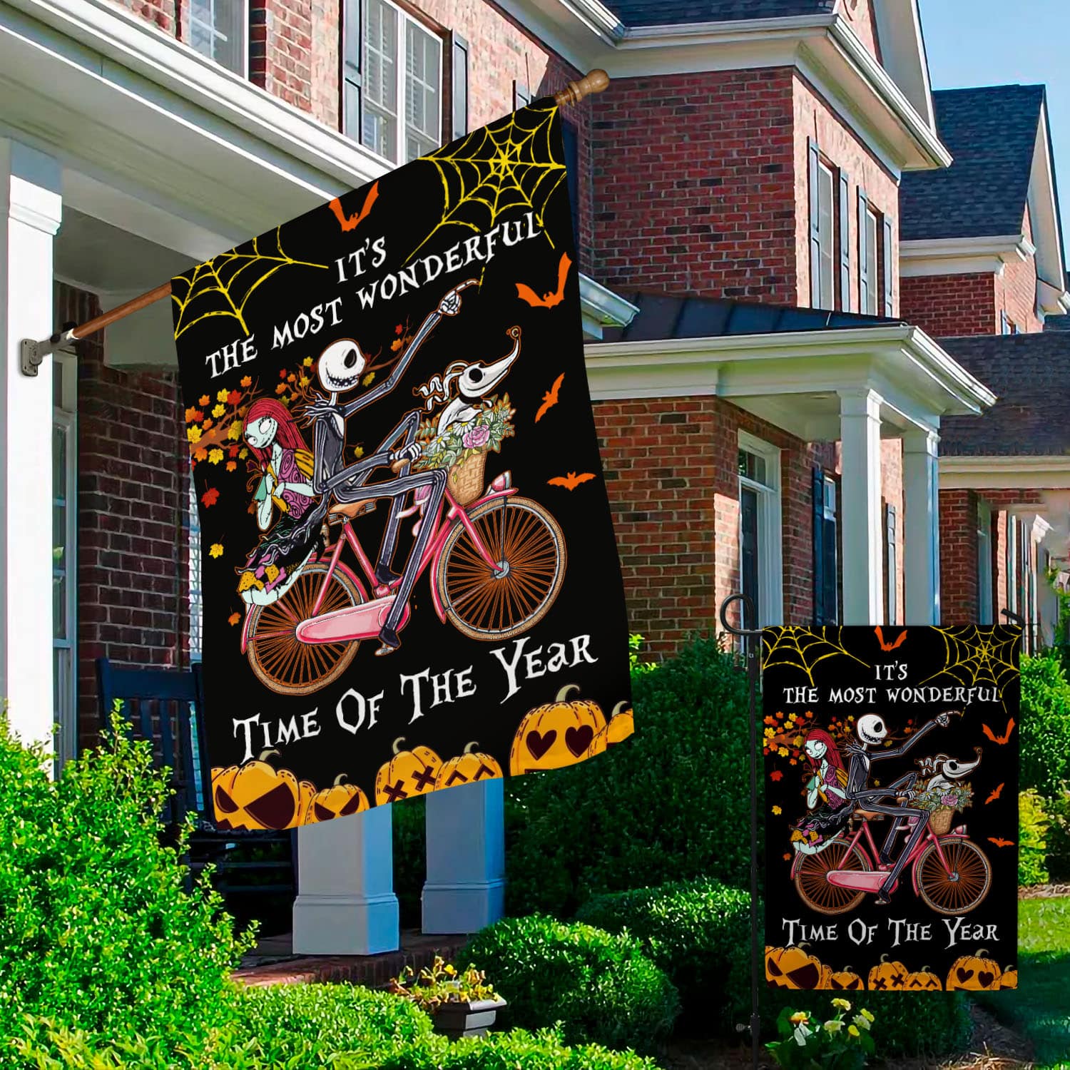 8BN. Wonderful Time 30x40 Garden & House Mockup 2