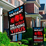 10NH. The Biden Variant (flag) 30x40 Garden & House Mockup 2