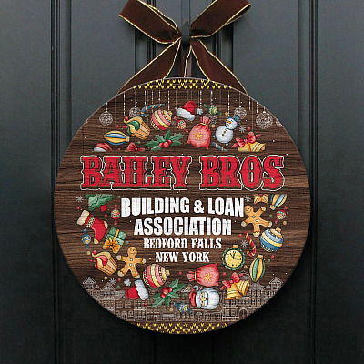 Wooden Door Sign