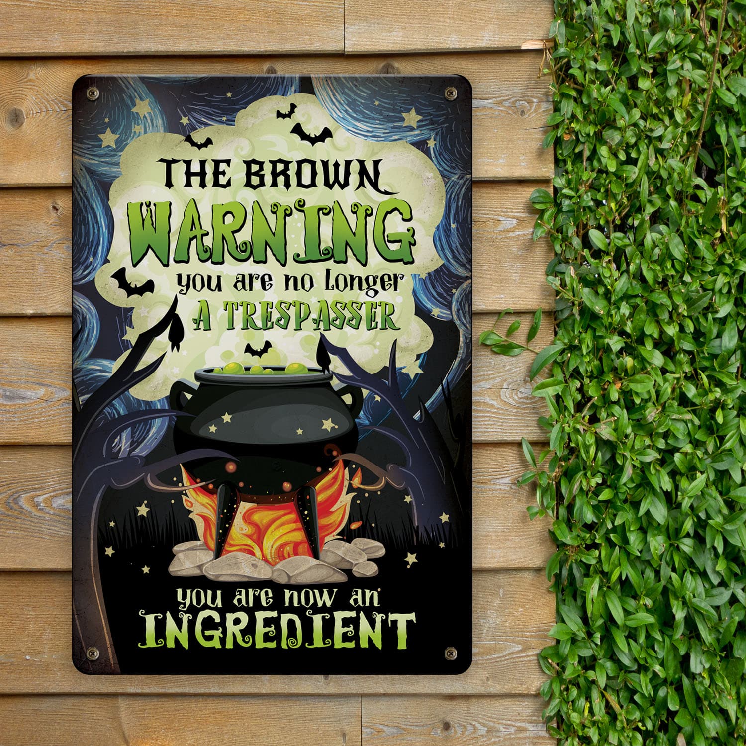 5O. Now An Ingredient-sample design Metal Sign Mockup 11