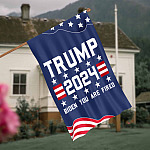 6KNG. Biden Fired 30x40 House Flag Mockup 4
