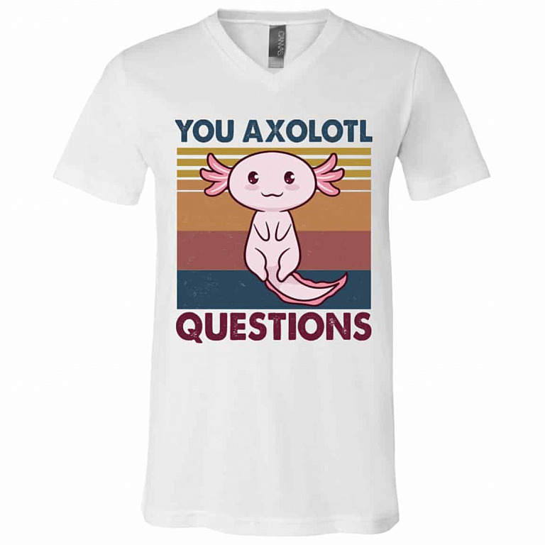 yoy, White, V-Neck T-Shirt