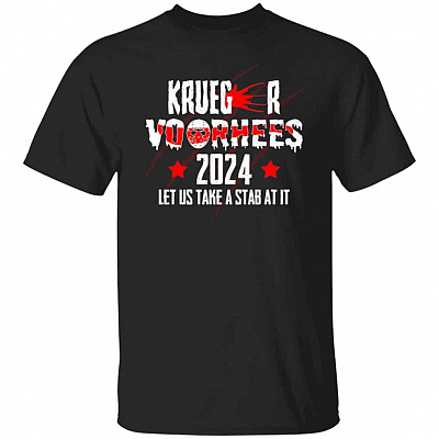 1N.Krueger Voorhees 2024, Black, Unisex T-Shirt