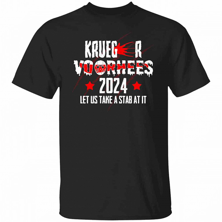 1N.Krueger Voorhees 2024, Black, Unisex T-Shirt