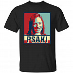 Jen Psaki T-Shirt - Funny Political Shirt, Black, Unisex T-Shirt