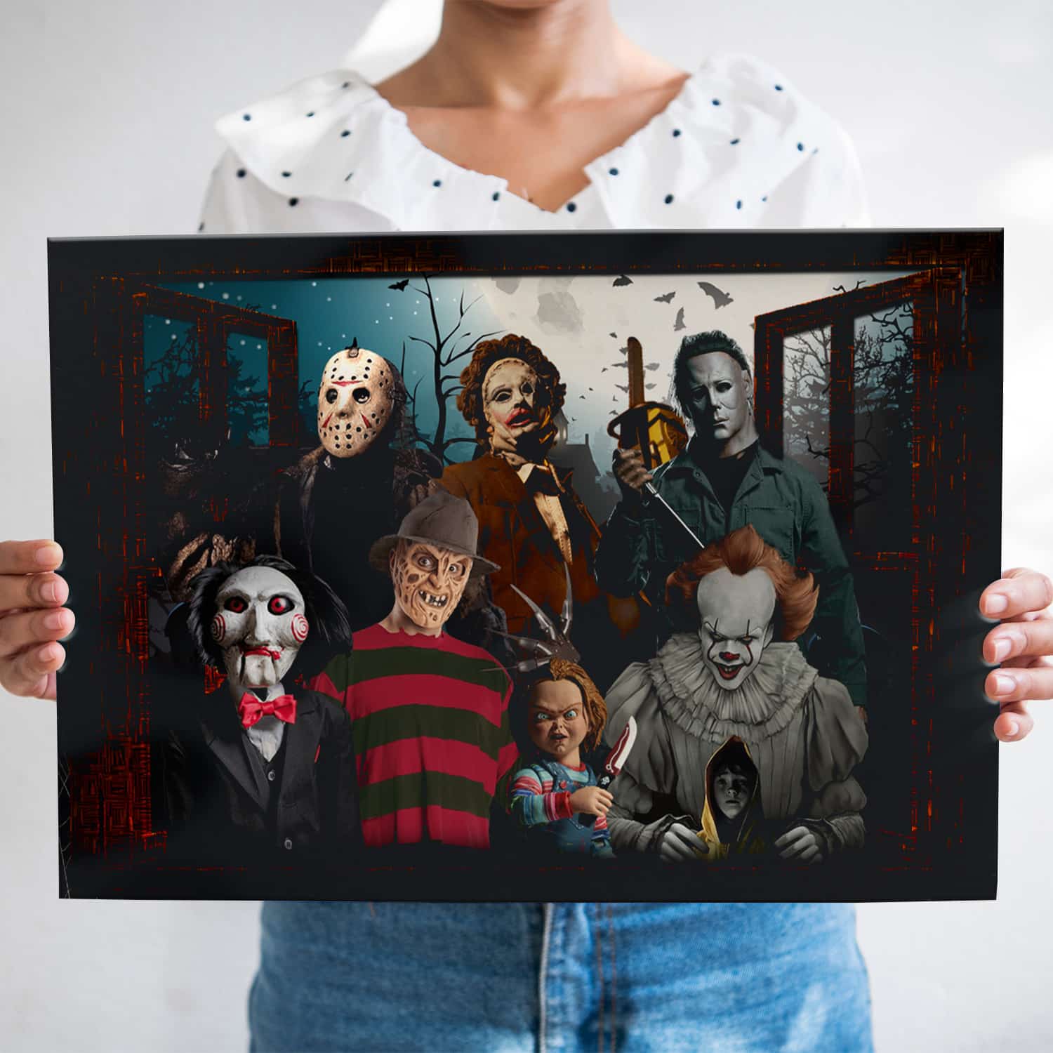 2NH. Horror Characters Window 1