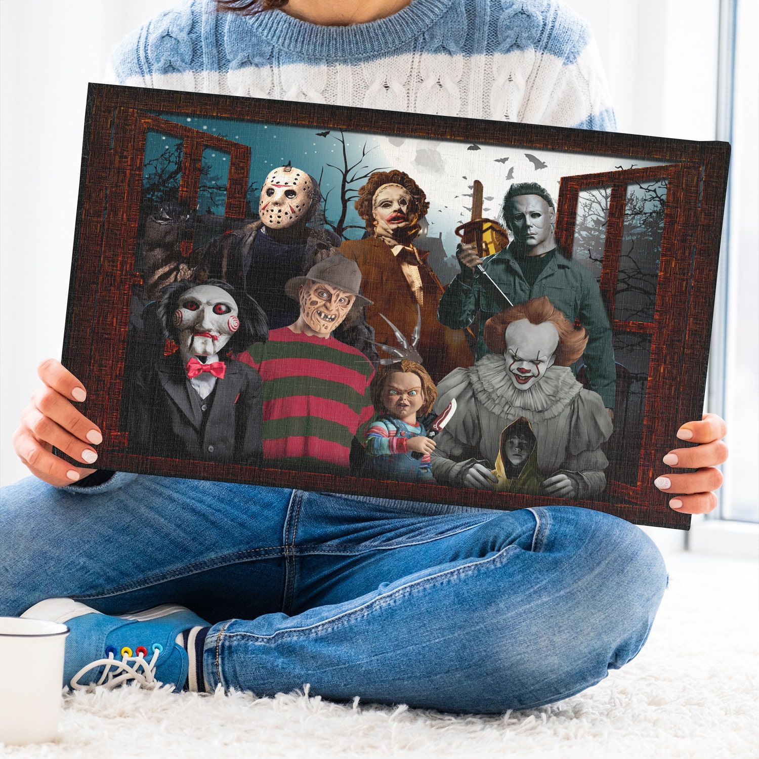 2NH. Horror Characters Window 6