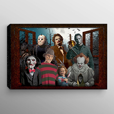 0.75'' Framed Canvas