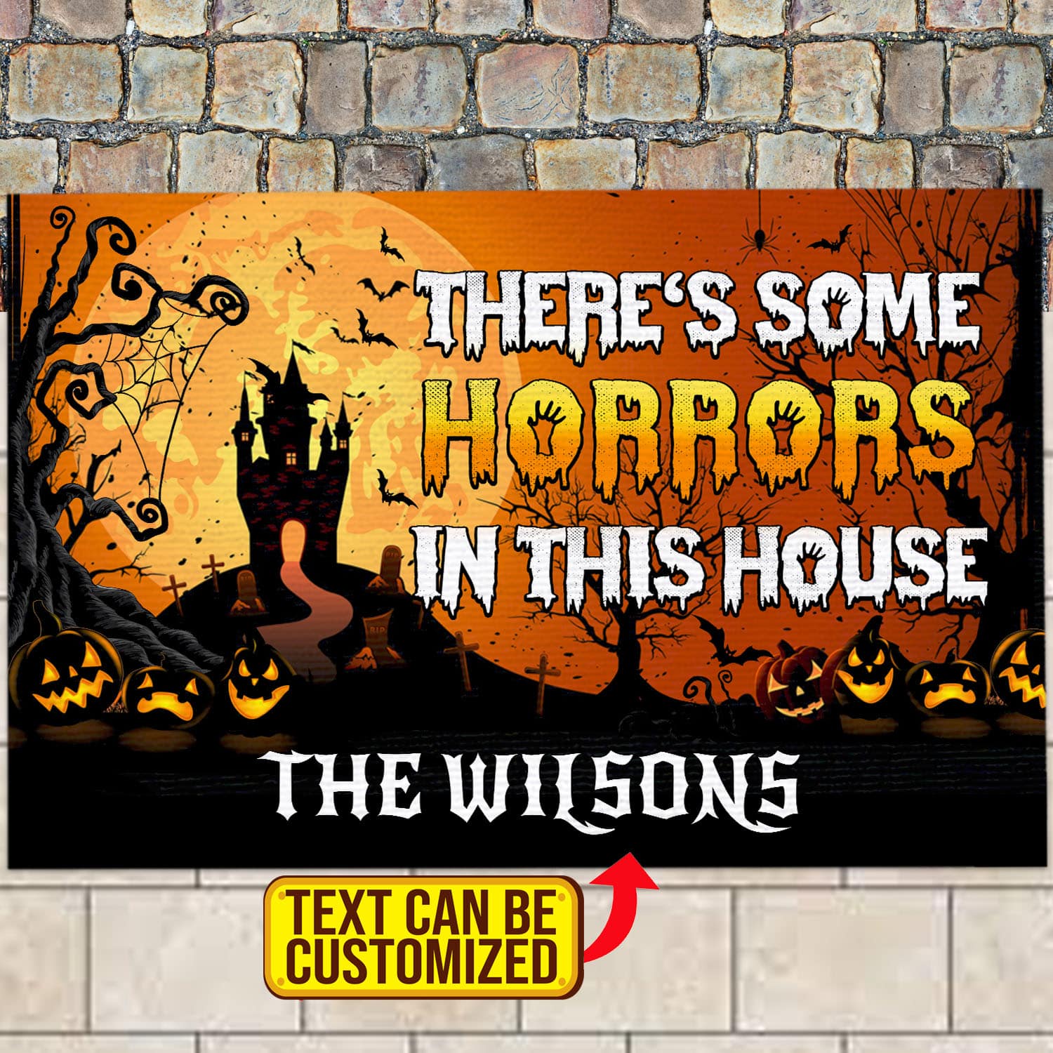 5VT. Some Horrors In This House doormat mk1