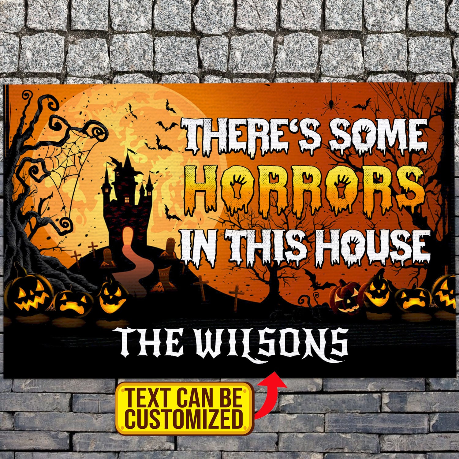 5VT. Some Horrors In This House doormat mk2