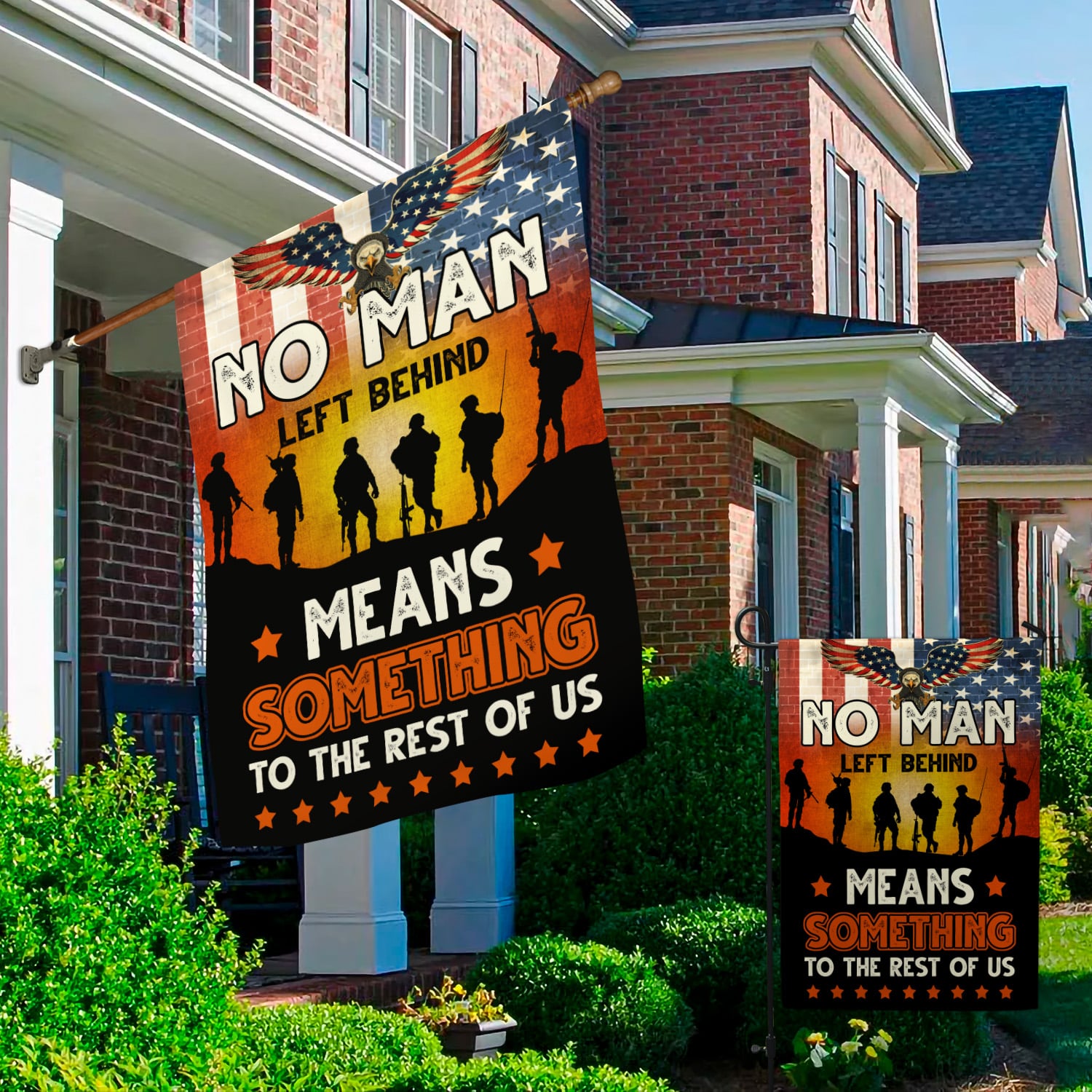 2NH. No Man Left Garden & House Mockup 2