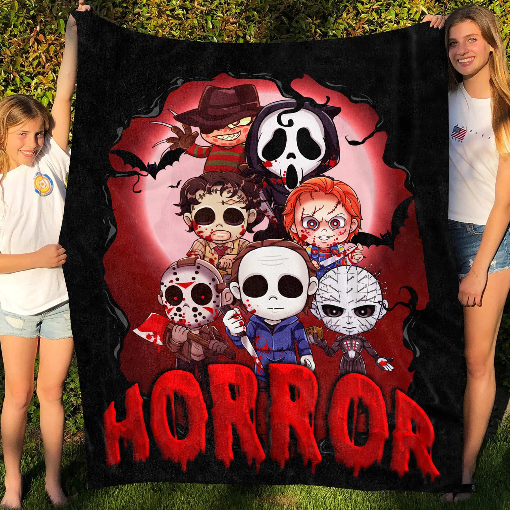 5KNG. Horror Blanket Mockup 5fx