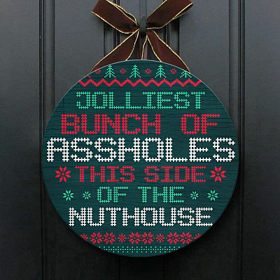 Wooden Door Sign